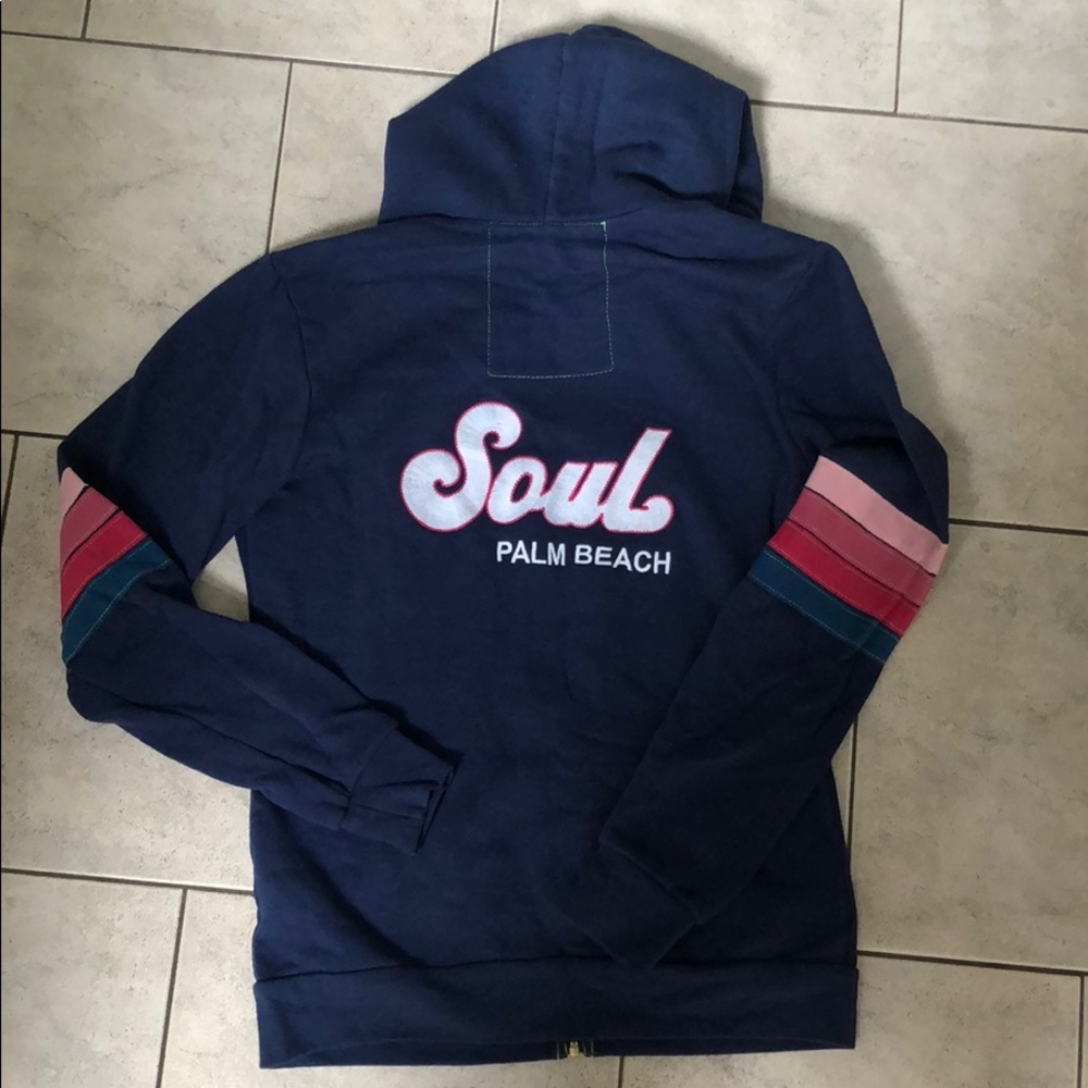 Aviator Nation x SoulCycle ZipUp